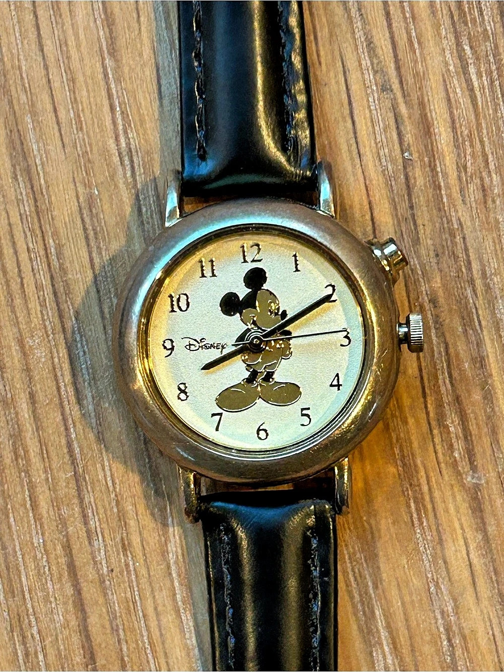 Disney by SII Mickey Mouse Musical Watch MU0668 Black & Gold
